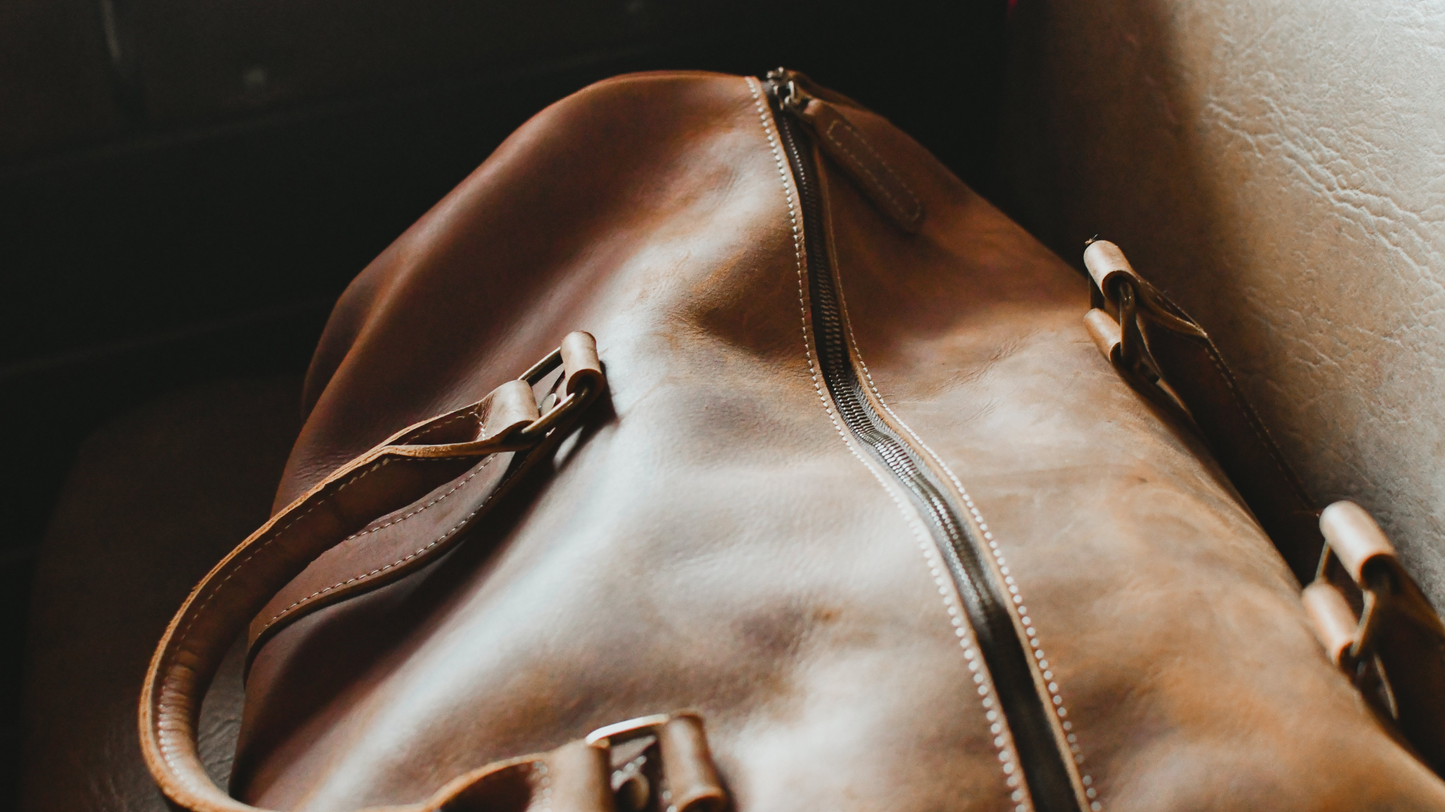 The Dagny Weekender | Large Leather Duffle Bag