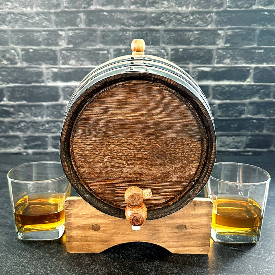 Personalized Aged Oak Whiskey Barrels